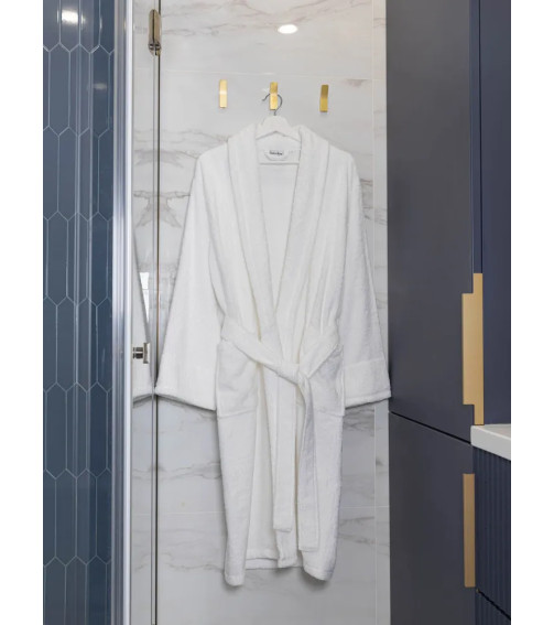 Terry White Bathrobe