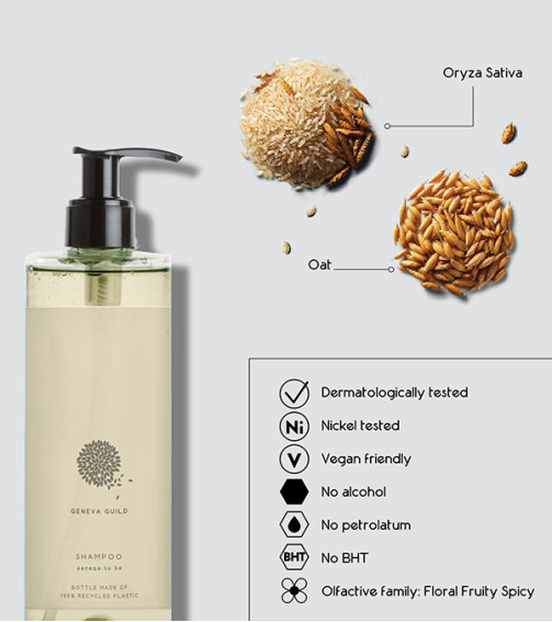 Șampon Geneva Guild 380 ml (sticlă reîncărcabilă) Șampon Geneva Guild 380 ml (sticlă reîncărcabilă)