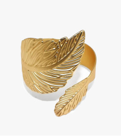 Napkin Ring "Golden Leaf"