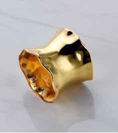 Napkin Ring "Golden Portal"