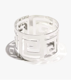 Napkin Ring "Silver Maze"