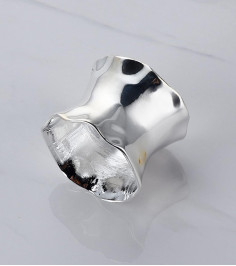 Napkin Ring "Silver Portal"