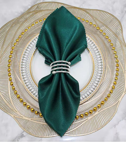 Napkin Ring "Silver Spiral"