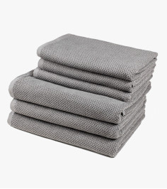 Grey Bath Towel Harmony 70x130