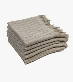 Brown Waffle Towel Monaco 30x50