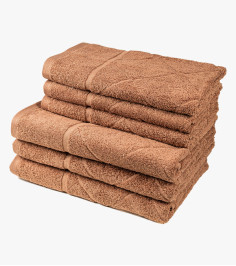 Brown Bath Towel Toscana 70x130