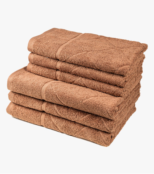 Brown Face Towel Toscana 50x90